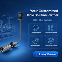 Cable de Extensión Ethernet RJ45 Starlink Gen3, IP68 Impermeable, Blindado, Adaptador de Cobre Puro para Computadora, RV, Marino, Exterior, 1200Mbps