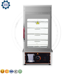 Calentador de Alimentos Eléctrico, Máquina para Hacer <span class=keywords><strong>Bao</strong></span> Bun, <span class=keywords><strong>Vaporera</strong></span> con Acero Inoxidable - Product Image 5
