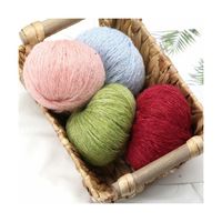 Sweater Mohair Nylon Bulky Knitting Yarns Wholesale Crochet Blended Yarn Baby