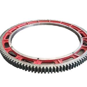 Custom-Made Cast Ring <b>Gears</b> for Industrial Transmission Various Specifications for Ball Mill Segmented Large <b>Gear</b> Rings - Product Image 5