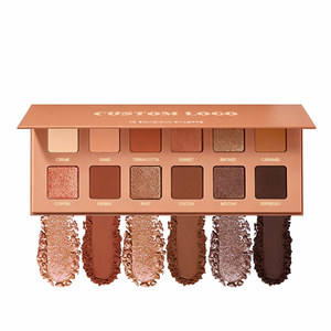 Palette <span class=keywords><strong>Ombretti</strong></span> OEM ODM Fornitore di Trucchi Occhi Personalizzati, Palette <span class=keywords><strong>Ombretti</strong></span> 12 Colori Coordinati, Palette <span class=keywords><strong>Ombretti</strong></span> Private Label - Product Image 2