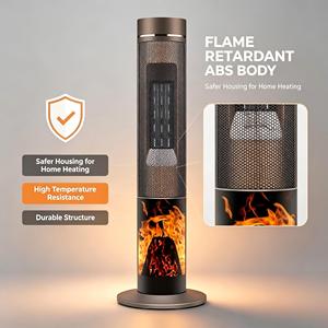 Ventilateur Chauffant Électrique Portable pour la Maison, Style Néerlandais, Protection Contre la Surchauffe, 2000W, Mini <span class=keywords><strong>Chauffage</strong></span> <span class=keywords><strong>d</strong></span>'<span class=keywords><strong>Appoint</strong></span> pour Hôtel et Chambre - Product Image 6
