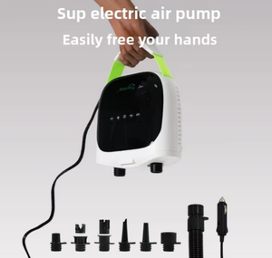 Pompe à air électrique universelle pour l'extérieur, <span class=keywords><strong>gonfleur</strong></span> haute efficacité pour SUP, planche à pagaie, tente de <span class=keywords><strong>camping</strong></span>, plateforme flottante - Product Image 6