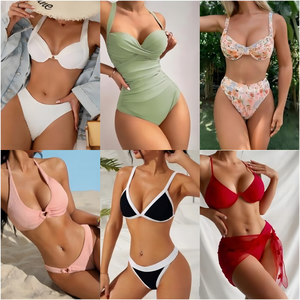 Stok Bale Baru Dijual per Lot Pakaian Dalam Merek Swimsuit Baju Renang dalam Berbagai Macam Pakaian Gaun Atasan Pakaian Bekas Perlengkapan Pakaian - Product Image 4