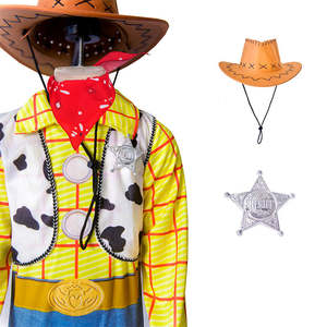 <span class=keywords><strong>Disfraz</strong></span> de personaje de dibujos animados para Niños, Cosplay de <span class=keywords><strong>Woody</strong></span>, vaquero, Halloween - Product Image 3