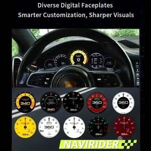 หน้าปัดดิจิตอล LCD สำหรับรถยนต์ Porsche Panamera ปี 2010-2016 ชุดหน้าปัดแสดงผลแบบ Virtual Cockpit พร้อมมาตรวัดความเร็ว - Product Image 3