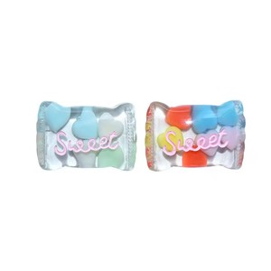 Nouvelles perles de thème alimentaire en résine miniature pour étuis de téléphone bricolage accessoires de cheveux pour enfants jouets décoratifs-bonbons colorés Candids - Product Image 6