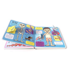 Libro <span class=keywords><strong>Pop</strong></span>-<span class=keywords><strong>up</strong></span> 3D con Stampa a Colori, Copertina Rigida, Libro Sensoriale con Alette da Sollevare in Inglese per Bambini, Libro Cartonato Personalizzato - Product Image 4