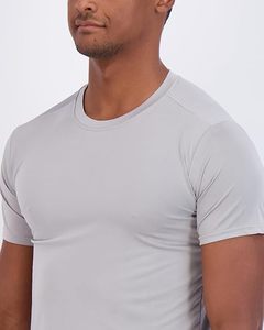 Impression personnalisée <span class=keywords><strong>T</strong></span>-shirts pour hommes Sport Running Tshirt Athletic Mesh Black <span class=keywords><strong>T</strong></span> Shirts - Product Image 2