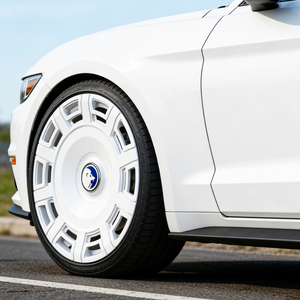 Jantes en alliage forgées sur mesure de style disque blanc, 18-22 pouces, concaves profondes, pour BMW Audi Benz Porsche Lexus Tesla <span class=keywords><strong>Mustang</strong></span> - Product Image 4