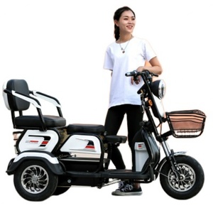 Nouveau modèle de tricycle électrique pliable avec moteur 48v, vélos à 3 roues pour adultes, certifié DOT et EEC, tricycle pour passagers et marchandises - Product Image 3