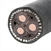 Cable de Cobre Multifilar NHYJV22 Resistente al Fuego, Cable de Alimentación Eléctrica de Bajo Voltaje y Alta Seguridad
