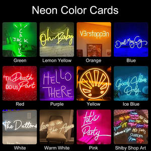 अनुकूलन योग्य वाटरप्रूफ नेऑन साइन बैटरी दीवार सजावट के लिए संचालित जन्मदिन पार्टी बेडरूम बार दुकान का नाम लोगो लाइट - Product Image 5