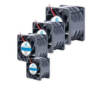 Ventilador de alta velocidade 6000 RPM 60mm Refrigeração Eficiente do Refrigerador do Fluxo Axial 6038 Brushless EC Blower Electric DC 12V 24V Plástico OEM/ODM - Product Image 1