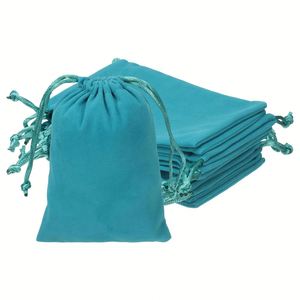 Bolsas de Terciopelo para Joyería con Cordones, Bolsas de Regalo de Terciopelo para Pendientes, Bolsitas para Recuerdos de Boda - Product Image 5