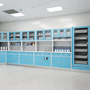 Tavolo di smaltimento medico in acciaio inox moderno Cabinet ospedale clinica Sterile elettrolitico in acciaio trattamento sala in metallo - Product Image 6