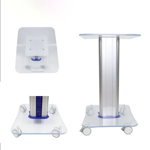 Salon Dental Clinic Use 4 Wheels ABS Mobile Trolley <b>Cart</b> 2 In 1 With USB Port Custom Logo Rolling <b>Storage</b> <b>Cart</b> For Health Care - Product Image 4