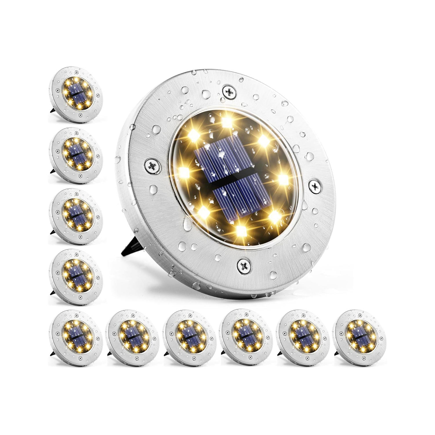 8 LED-สีขาว