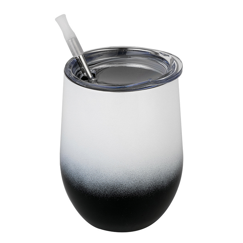 Plastic spray-black and white gradient