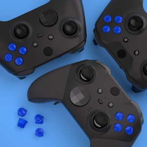 EXtremeRate Bleu et Transparent avec Symboles Classiques Boutons d'Action ABXY pour Manette Xbox Series X S - Product Image 6