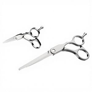 5.5 Inch PK 6CR13 Stainless Steel Damascus New Fashion Design Right-Handed Professional Beauty Barber <b>Thinning</b> <b>Hair</b> <b>Scissors</b> - Product Image 2