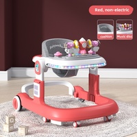 Produits pour enfants Nouveau modèle Poussettes multifonctions réglables pas chères Trotteurs pour bébés 4 en 1 avec roues et siège