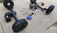5000w hydrure planétaire boîte de vitesses bus gocart kit moteur conduite direction atv remorque essieu frein électrique