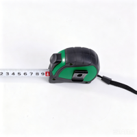 DEWEN Ruban à mesurer rétractable métrique/pouce en ABS et acier inoxydable 5M 25mm avec verrouillage automatique et clip ceinture multifonctionnel