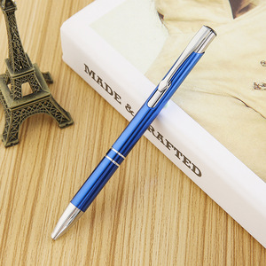 Stylo bille en métal multi-tons pratique, logo imprimé personnalisé, écriture fluide, pour le personnel de bureau, cadeaux d'affaires en gros - Product Image 5