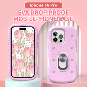 อุปกรณ์เสริมโทรศัพท์มือถือ HGD คุณภาพสูง แหวนคล้องเอวแบบ EVA สำหรับ iPhone Xr Xs <span class=keywords><strong>12</strong></span> <span class=keywords><strong>13</strong></span> 14 15 16 <span class=keywords><strong>Pro</strong></span> <span class=keywords><strong>Max</strong></span> พร้อมขาตั้งในตัว <span class=keywords><strong>เคส</strong></span> CP - Product Image 2