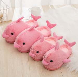 Sandales <span class=keywords><strong>licorne</strong></span> pour bébé, chaussures d'hiver en forme de baleine, pantoufles pour la maison - Product Image 3