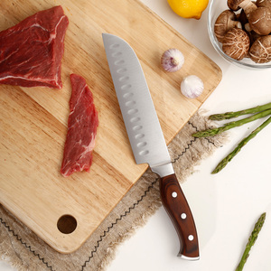 AH01-2 19pcs Stainless Steel Pakka Wood Handle Wooden <strong>Block</strong> <strong>Kitchen</strong> <strong>Knife</strong> <strong>Set</strong> - Product Image 6