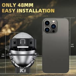 SANVI K1 Nueva Lente de Fábrica Más Brillante de 3 Pulgadas, Lente Bi-LED para Automóvil, Lente de Proyector LED para Faros Delanteros - Product Image 4