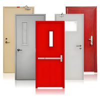 Puerta Cortafuego de Laboratorio de Excelente Calidad y Rendimiento Estable, Aprobada por EN, 60/90/120 Minutos, Fabricante de Puertas de Acero Americanas