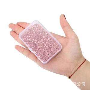 Accessoires de bijoux DIY, galets de verre colorés, forme irrégulière, dos plat, strass pour nail art, kit d'artisanat - Product Image 3