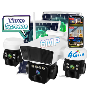 Oriteck O-KAM 6MP 4G EU Năng Lượng Mặt Trời Máy Ảnh IP Máy Ảnh Ip66 Không Thấm Nước PIR Phát Hiện Chuyển Động IR Tầm Nhìn Ban Đêm PTZ 4G Năng Lượng Mặt Trời Powered Máy Ảnh - Product Image 1