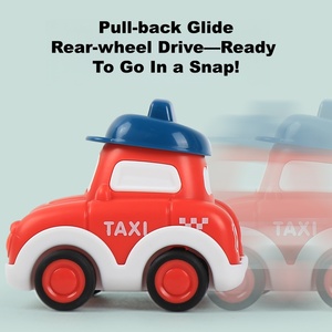 Phim Hoạt Hình Dễ Thương Nhựa Ma Sát Đồ Chơi Xe Kéo Trở Lại Xe Ô Tô 6-Mảnh Thiết Lập Mini Xe Bé Đồ Chơi Cho Trẻ Em - Product Image 3