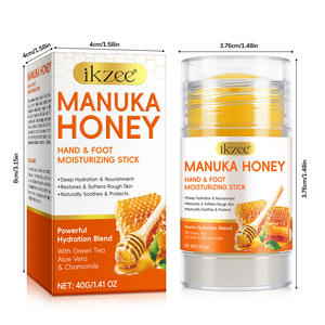 IKZEE 40g Manuka miel mains et pieds crème hydratante bâton hydratation profonde adoucit la peau rugueuse talon fissuré réparation baume bâton - Product Image 6