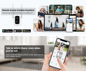 Thiết kế mới camars de seguridad wifi không dây Wifi ánh sáng bóng đèn camera Camera An Ninh - Product Image 3