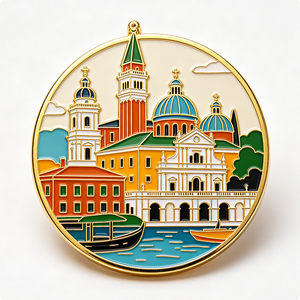 Espada de Murciélago Esmaltada Personalizada de 5mm para Placa de Plata Estampada con Esmalte Negro Duro, Insignia de Recuerdo y Colección - Product Image 5