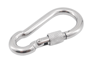 O Novo DIN5299 Aço Inoxidável Em Forma de Pêra Fivela Com Olho Carabina Gancho Com Olho - Product Image 3