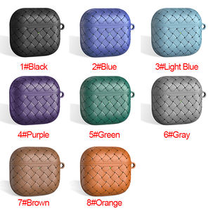 Housse élégante en TPU tressé pour <span class=keywords><strong>AirPods</strong></span> Pro2, étui de protection fin et ventilé - Product Image 4