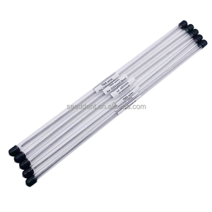 Vendita calda di odontoiatria materiali odontoiatria odontoiatria dentale filo di acciaio inossidabile TMA fili dritti rotondi 10 pz/rotolo - Product Image 1