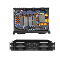 Amplificateur de puissance 1000 watt 90-265V, PFC, kit numérique professionnel, 4 canaux, classe d, pour gamme linéaire de 8 pouces