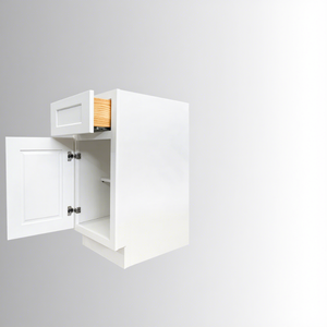 Fabricant d'armoires Pas d'antidumping Blanc Shaker Armoire de rangement de cuisine Base Vietnam Ventes directes d'usine - Product Image 1