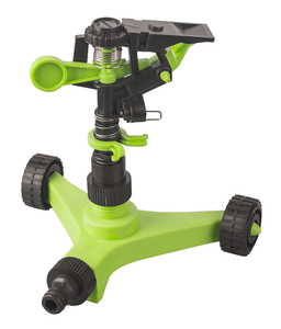 Agriculture palpitante en plastique de jardin de vente chaude <span class=keywords><strong>sur</strong></span> des arroseurs d'irrigation d'empattement de <span class=keywords><strong>roue</strong></span> - Product Image 4