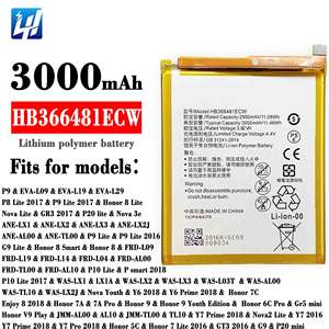 Original Ersatz Li-Ionen-Polymer-Akku HB366481ECW für Huawei P9 Lite Y6 2018 Y7 2018 P10 LITE 3000mAh 3,82V - Product Image 6