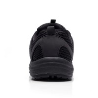 Baskets de course ultra-légères pour hommes Printemps Noir Résistant à l'usure Antidérapant PU Respirant Déodorant Absorbant les chocs pour la randonnée