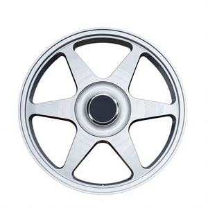 Jantes monobloc rétro 6 branches en aluminium 6061-T6 moulé sur mesure, 15-18 pouces, pour voitures classiques JDM et <span class=keywords><strong>Euro</strong></span> Tuner - Product Image 1
