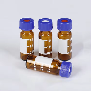 HPLC <span class=keywords><strong>GC</strong></span> şişeler 2ml 1.5ml cam vida konu ile Autosampler flakon yoluyla PTFE silikon <span class=keywords><strong>Septa</strong></span> - Product Image 4